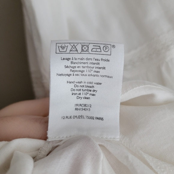 Sezane Sophia Dress in Ecru size 40 NWT - Picture 8 of 10